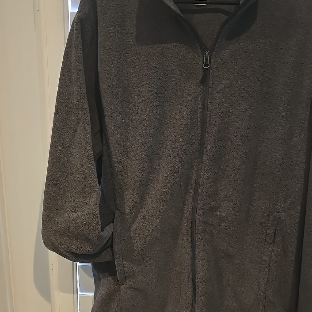 Gray Zip-Up Jacket - image 3